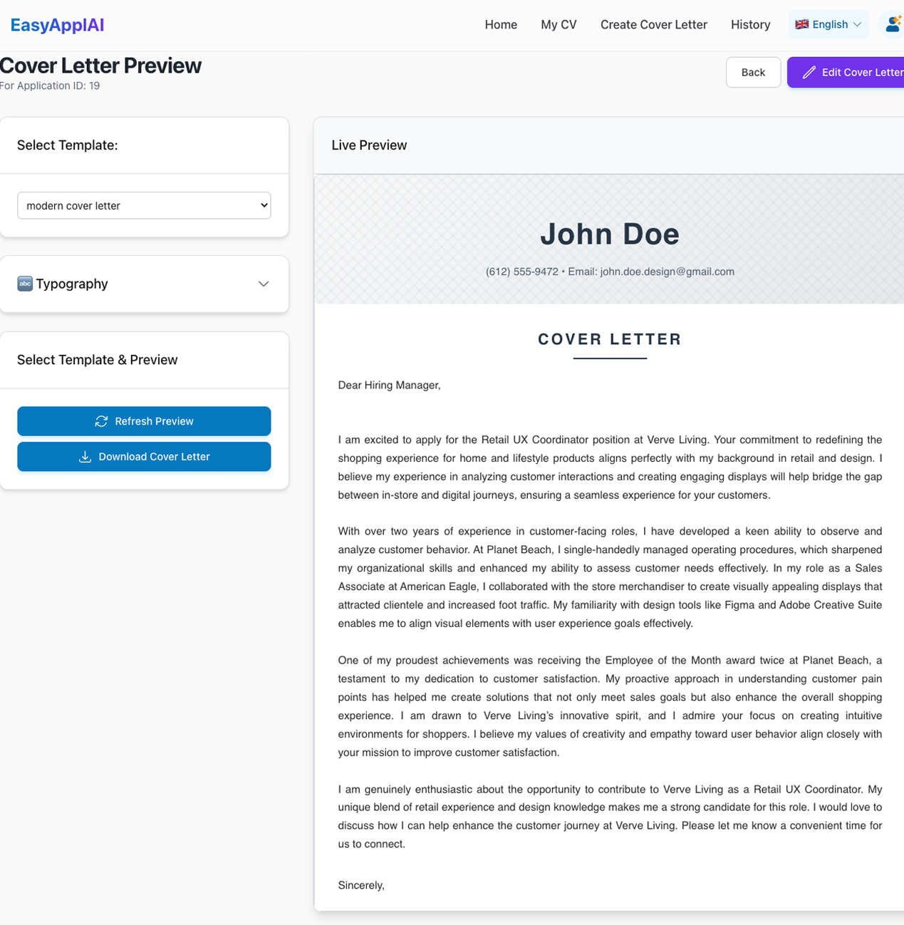 JobGetter Preview 2